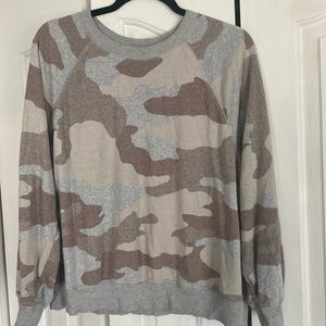 Neutral Toned Camo Aerie Sweater